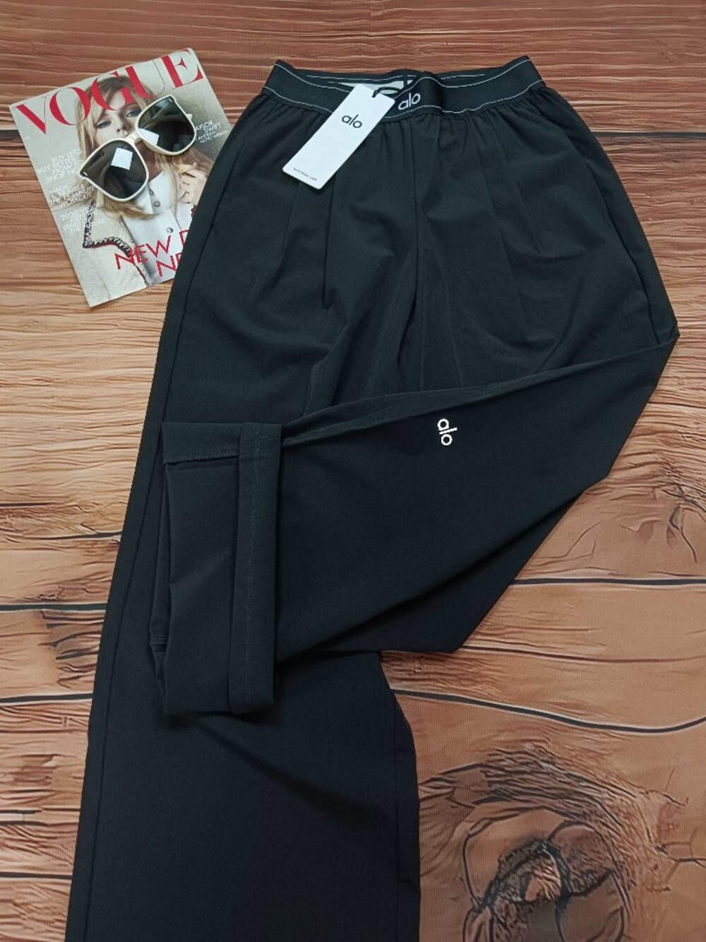 Alo Yoga🤩Suit Up Trouser black (Regular) NWT- Leisure/Sports/Ultra Comfy💥 - Picture 3 of 9